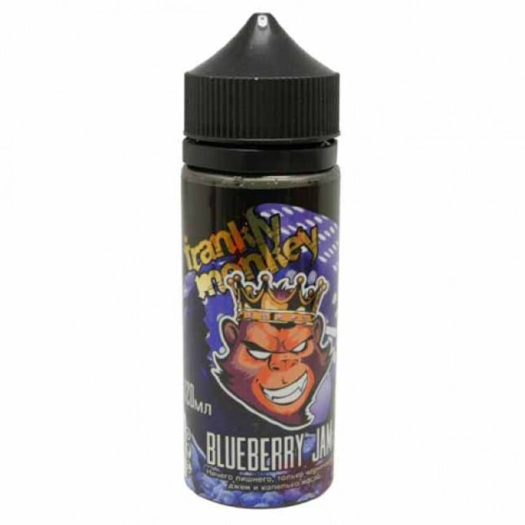 Frankly Monkey Black Edition Bluberry JAM 120ml Frankly Monkey Black Edition Bluberry JAM 120ml
