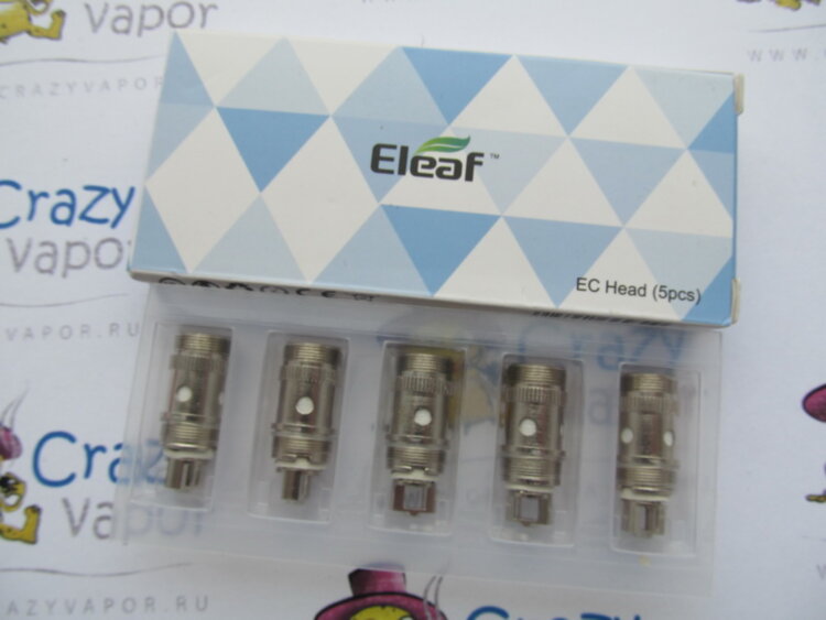 Испаритель Eleaf iJust S / iJust 2 EC (0,3/0,5/0,18/Ni/Ti) за 120 руб.