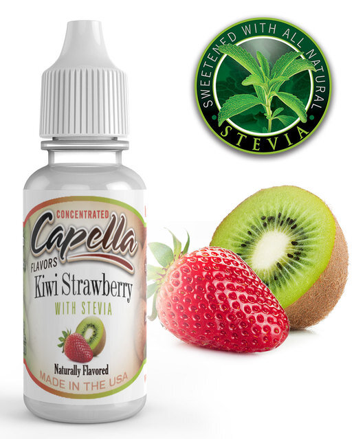Ароматизатор Capella Kiwi Strawberry with Stevia CF  за 170 руб.