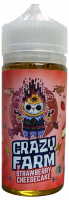 Crazy Farm strawberry cheesecake 100ml