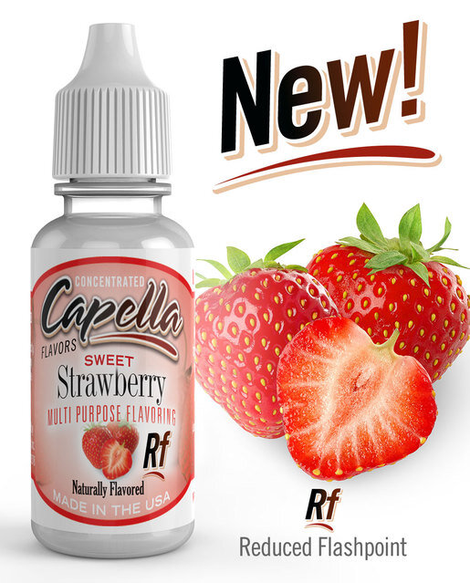 Ароматизатор Capella Sweet Strawberry Rf CF за 136 руб. Ароматизатор Capella Sweet Strawberry Rf CF за 136 руб.