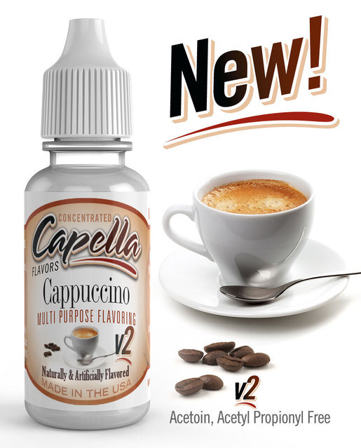 CF Cappuccino v2 Ароматизатор Capella Cappuccino v2 CF за 170 руб.