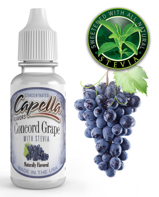 Ароматизатор Capella Concord Grape with Stevia CF  за 170 руб.
