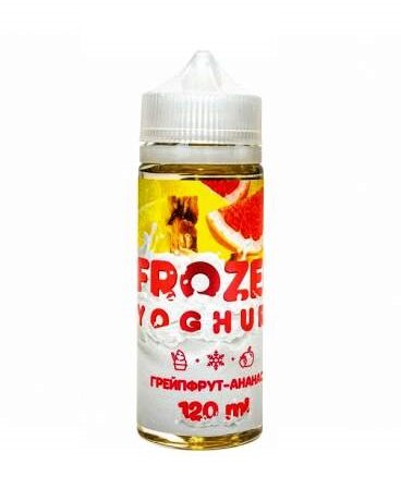 FROZEN yoghurt Грейпфрут-ананас 120ml 6 за 400 руб. FROZEN yoghurt Грейпфрут-ананас 120ml 6 за 400 руб.